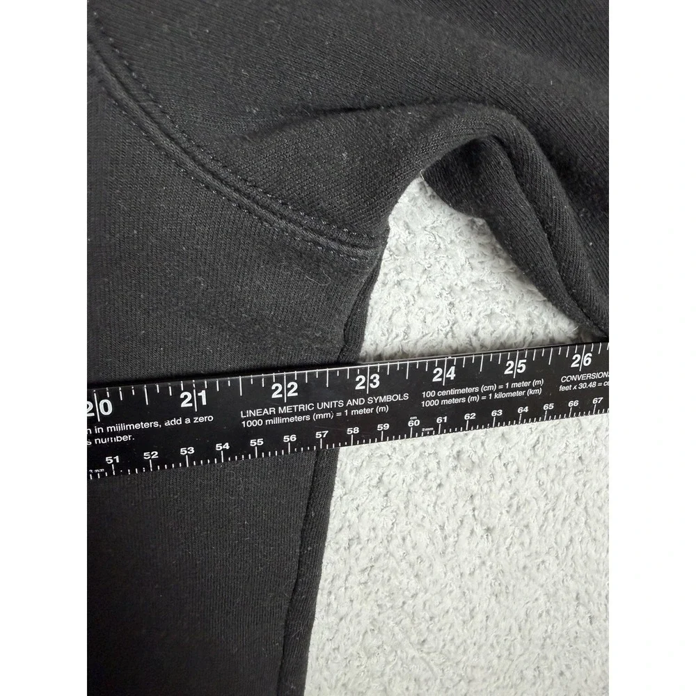 True Religion Men's Black Digital Motherboard Logo Pullover Hoodie‎ Size L